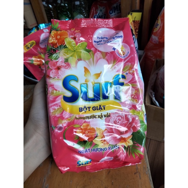 Bột giặt Surf hương nước xả vải túi nhỏ 400g tiện lợi