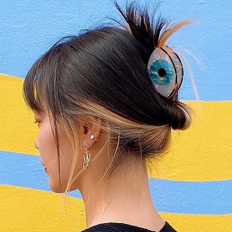 Kẹp Tóc Hình Đôi Mắt To Vui Nhộn Hợp Thời Trang Cho Nữ