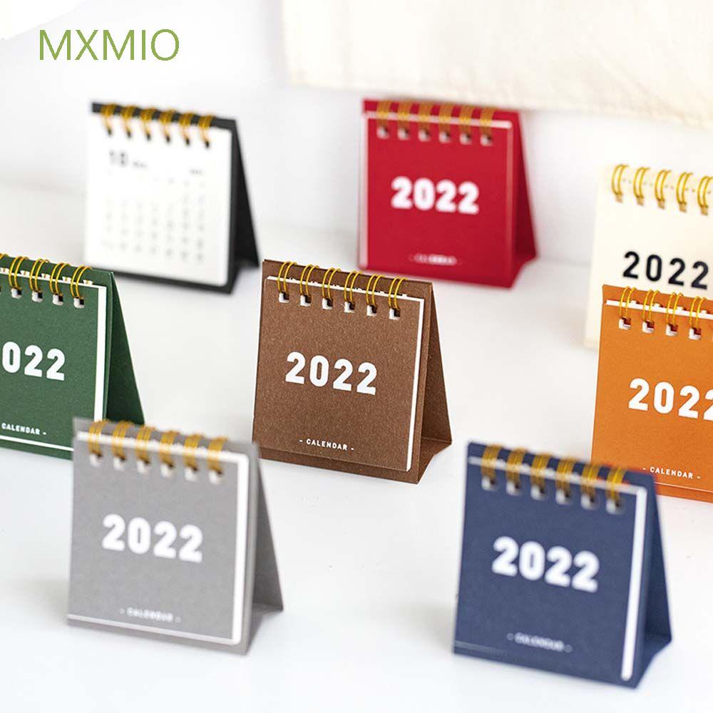 Lịch Để Bàn Mini 2022 Màu Sắc Đơn Giản Tiện Dụng