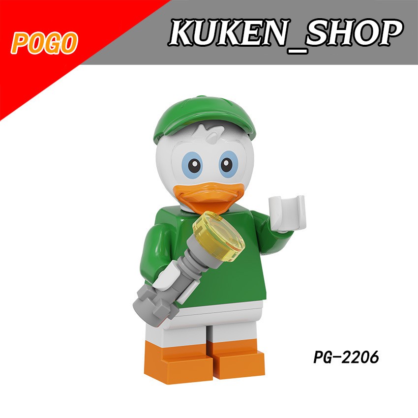 Minifigures Các Nhân Vật Hoạt Hình Chip &amp; Dale Mickey &amp; Minnie Duck Tales Mẫu Mới Ra PG8279