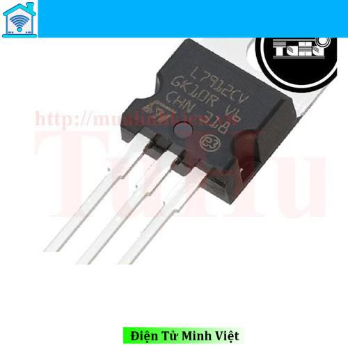 IC ổn áp nguồn âm 9vdc L7912CV TO-220 [Ổn áp âm 12V]