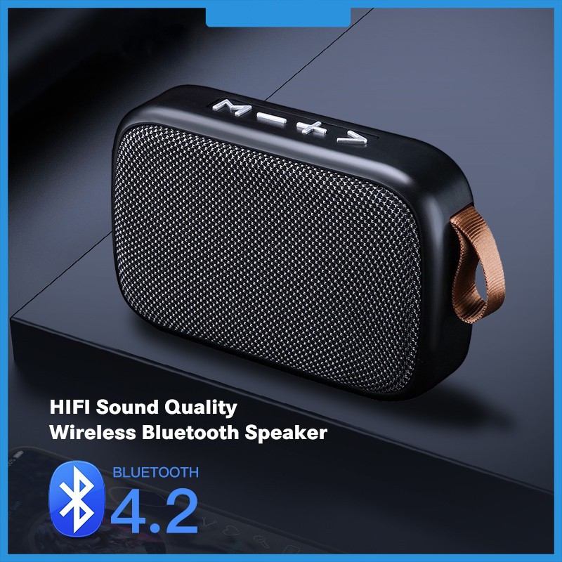 Loa bluetooth mini MG2 - Loa mini giá rẻ, cầm tay nhỏ gọn, nghe nhạc không dây, cắm USB , thẻ nhớ Gutek TABLEPRO MG2