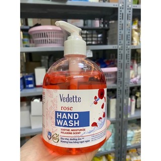 Nước rửa tay Vedette Hand Wash Roé 500ml