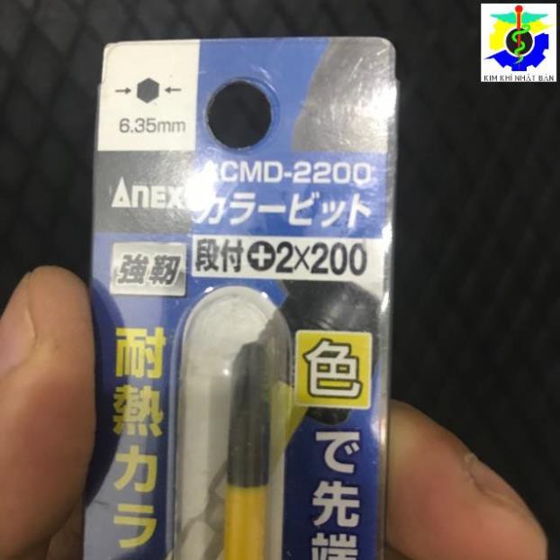 🇯🇵Made in Japan🇯🇵 Mũi vít Anex Ph2 loại dài
