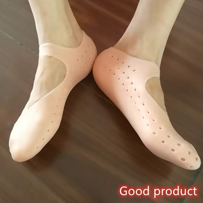 【In stock】 1 Pair Silicone Breathable Moisturizing Socks Heel Cracked Foot Protector Socks | BigBuy360 - bigbuy360.vn