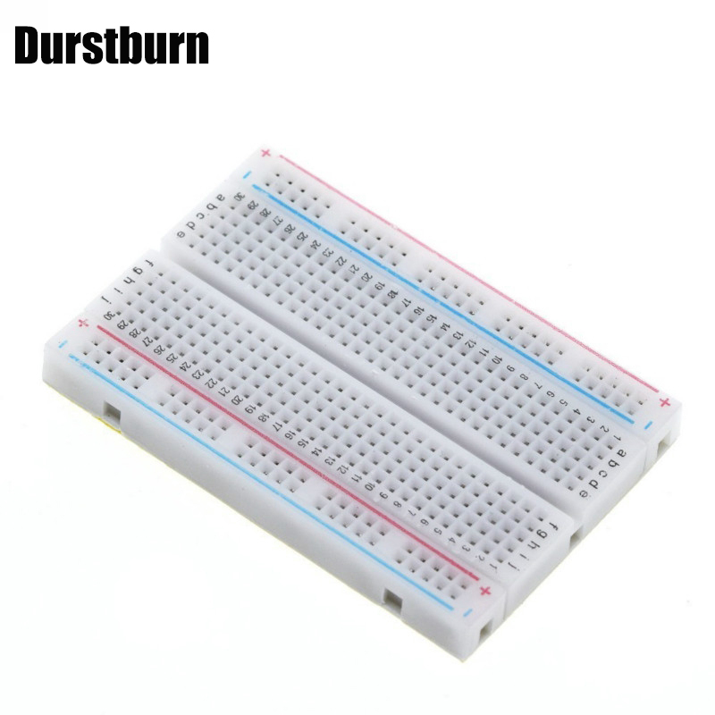 400 điểm Tie Không hàn 8,5 cm x 5,5 cm PCB Breadboard Mini Universal Test Protoboard DIY Bread Board