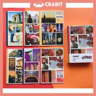 Combo 12 vở kẻ ngang Crabit - Moment Hà Nội