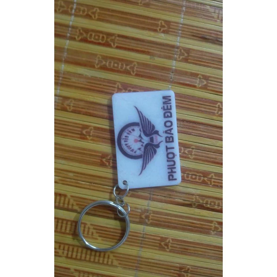 móc khóa logo phượt bão đêm