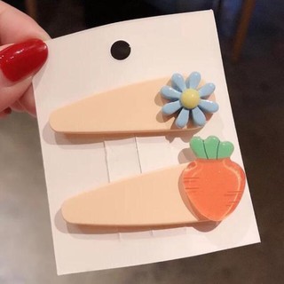 Kẹp tóc trái cây ONKA vỉ 2 cái