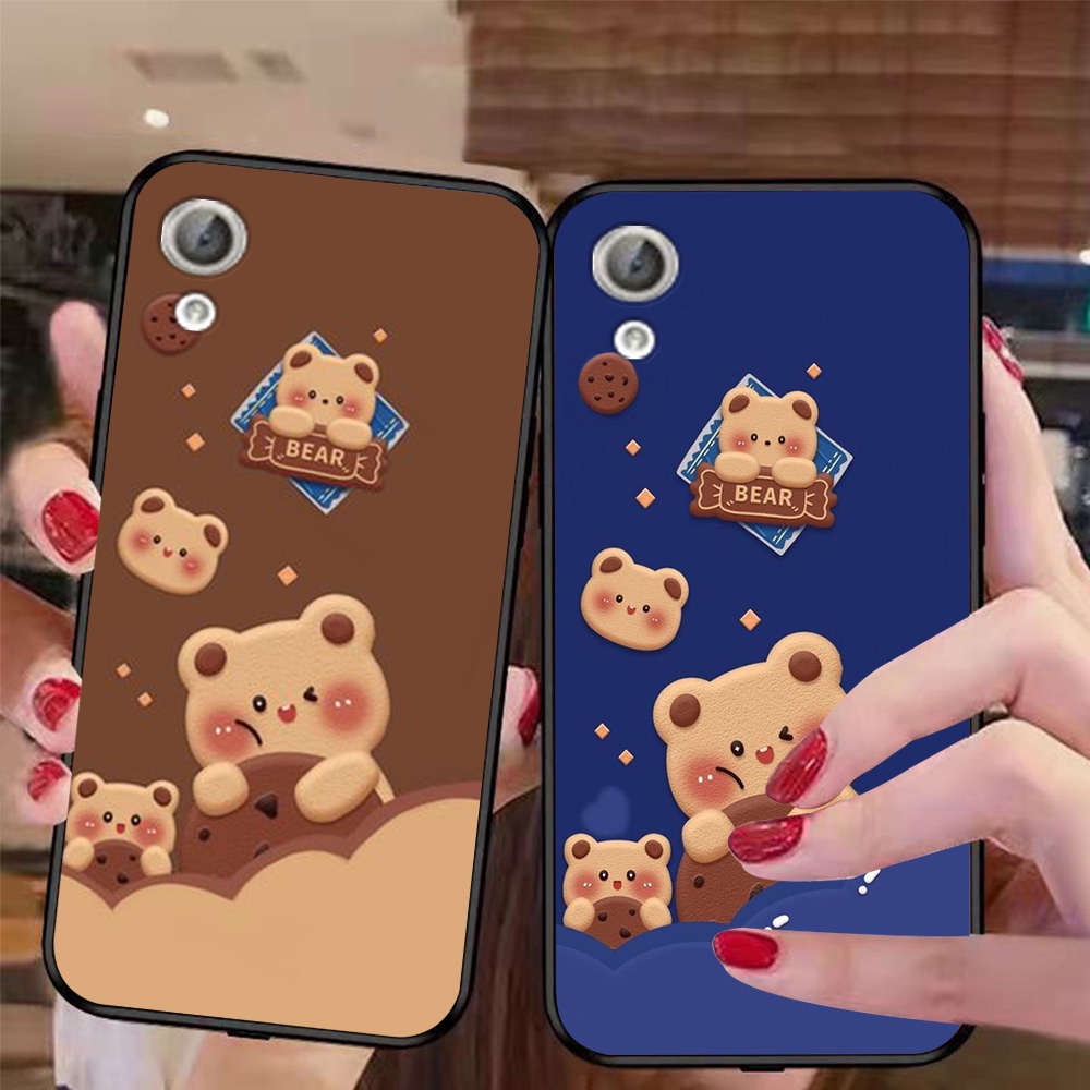 ốp lưng điện thoại huawei y6ii in hình gấu nâu vô cùng đáng yêu