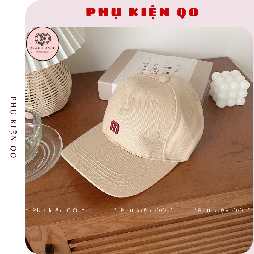 Mũ Lưỡi Trai Chuẩn Phom Thêu Họa Tiết CAP04