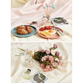 BDƯ Phông nền chụp ảnh vải trơn chụp Lookbook hoặc livestream khổ lớn (Tặng 4 móc treo) 52