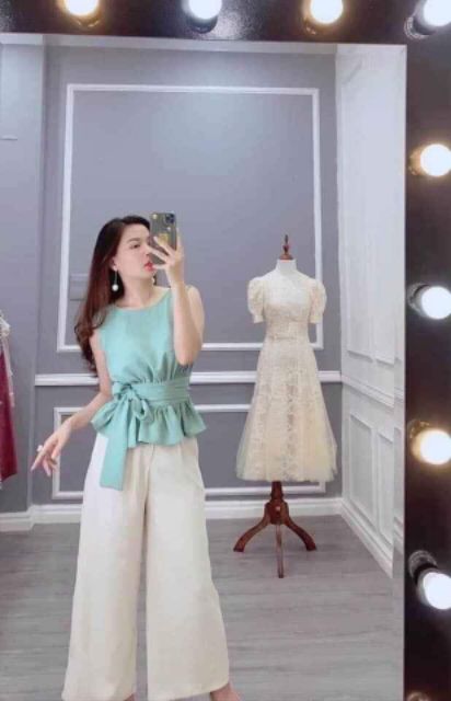 SET ÁO ÁO PELUM MIX QUẦN ỐNG SỚ CAO CẤP | BigBuy360 - bigbuy360.vn