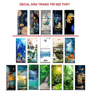 DECAL CAO CẤP CHỐNG NƯỚC TUYỆT ĐỐI - Chủ đề NƯỚC và CÁ - HÀNG BÁN CHẠY