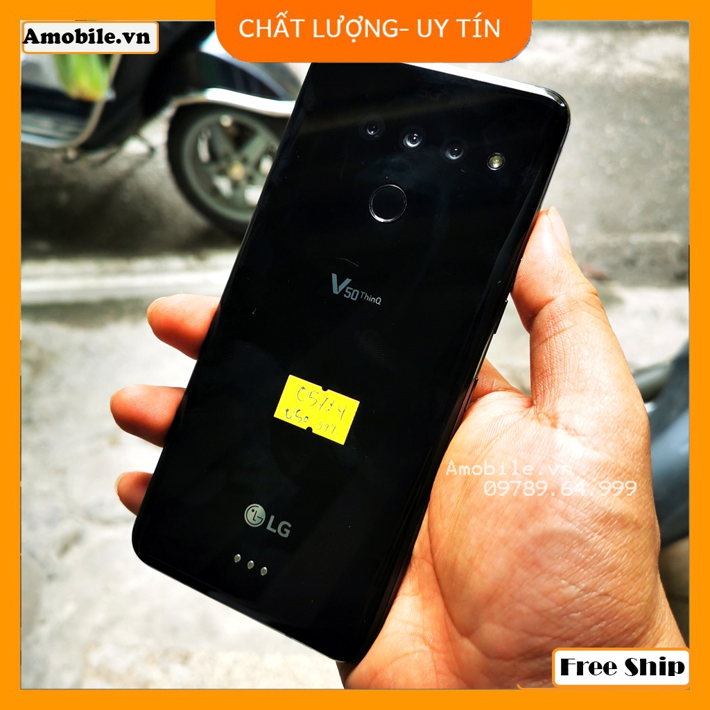 Điện thoại LG V50 ThinQ 3 Camera bản Hàn Quốc ram 6G/128G /Snap855 - Chiến PUBG/Liên Quân mượt