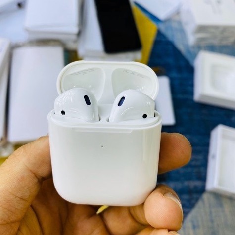 Tai Nghe Bluetooth Airpods 2 Phiên Bản Cao Cấp Nhất - Dùng cả IOS và Android BAỎ HÀNH 1 ĐỔI 1 -LuvCase