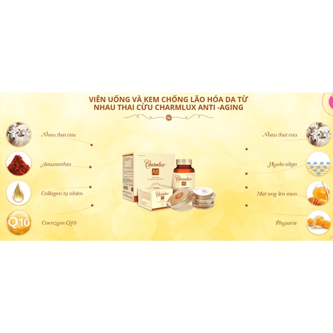 Viên uống nhau thai cừu bổ sung collagen vitamin e coenzyme q10 giúp làm chậm quá trình lão hóa da cân bằng nội tiết tố