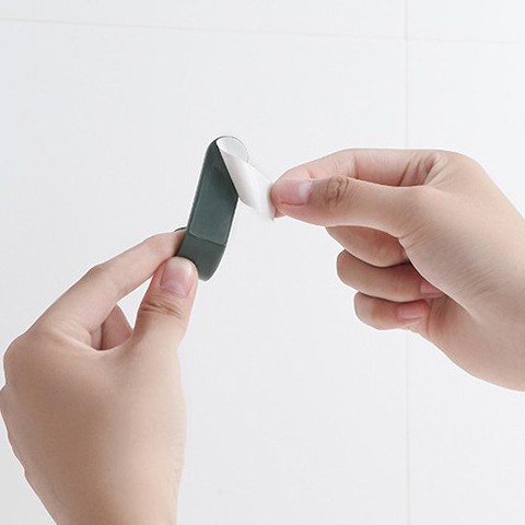 Móc chữ J treo vật dụng cá nhân, treo đồ dán tường trang trí xinh xắn