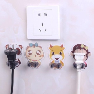 Móc Dán Chịu Lực Treo Đồ Hình Thú Đáng Yêu
