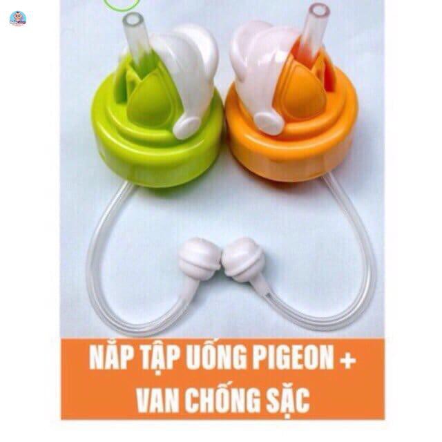 [SIÊU SALE CỰC RẺ] Nắp tập uống nước và van chống sặc cho các loại bình Pigeon cổ rộng