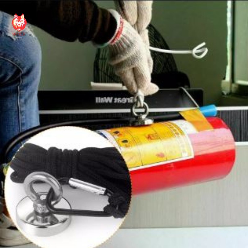 Nam châm cứu hộ khuyên tròn đa năng D20, D42, D48, D60 cực mạnh lên đến 130kg