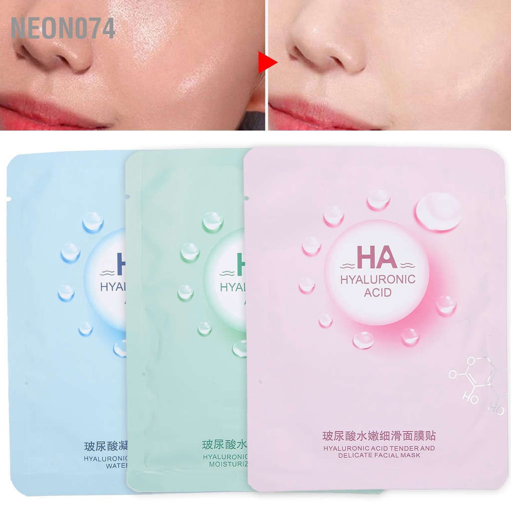 Neon074 25g Mặt nạ dưỡng da Kiểm soát dầu Dưỡng da mềm mịn Chăm sóc dưỡng ẩm