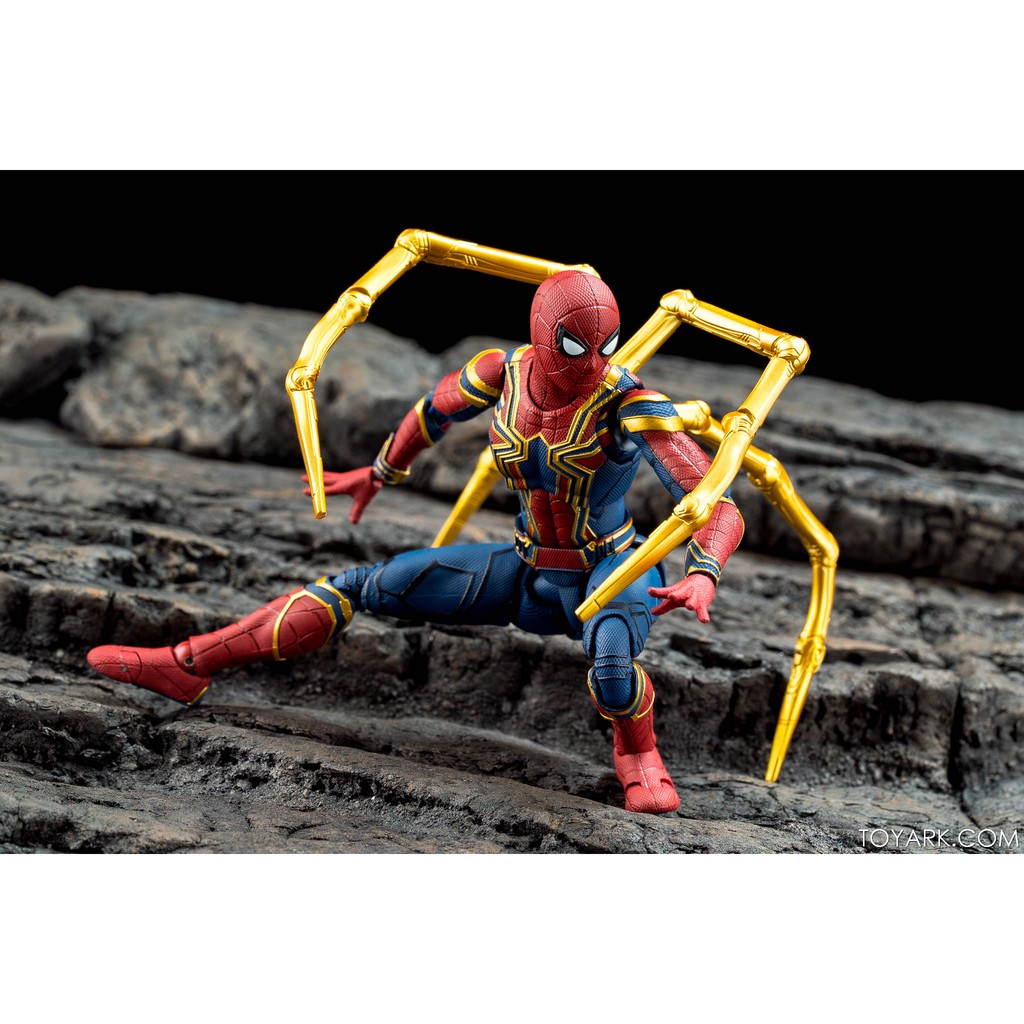Mô hình SHF Iron Spider Avenger Infinity War size 16cm - SHF Spider Man (BL)