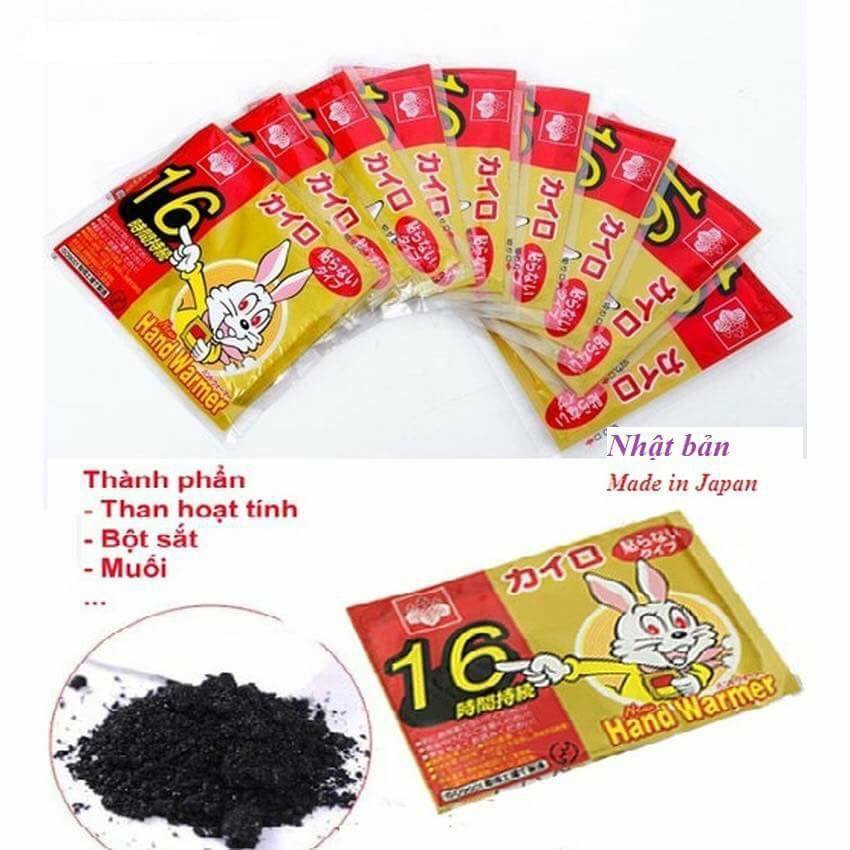 Miếng dán giữ nhiệt Nhật bản giá 80k/1 bịch