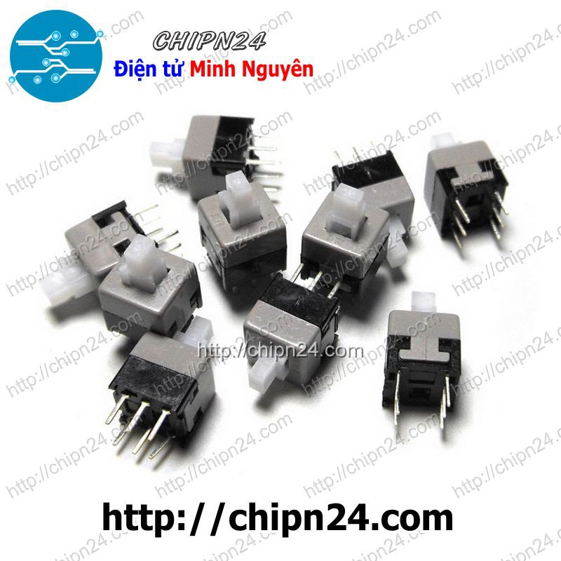 [5 CÁI] (G5.5) Nút nhấn 6 chân 8.5x8.5mm Nhấn Nhả