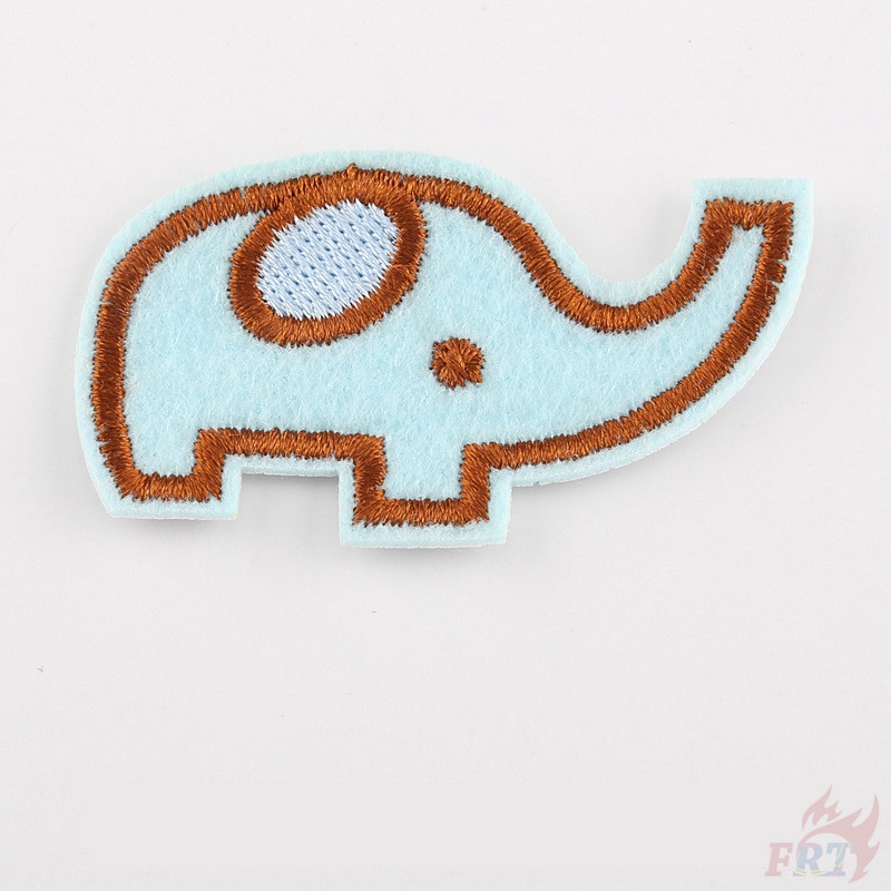 16 miếng vá trang trí quần áo dạng thêu/ủi hình thú hoạt hình（☸ Animals Patch ☸）