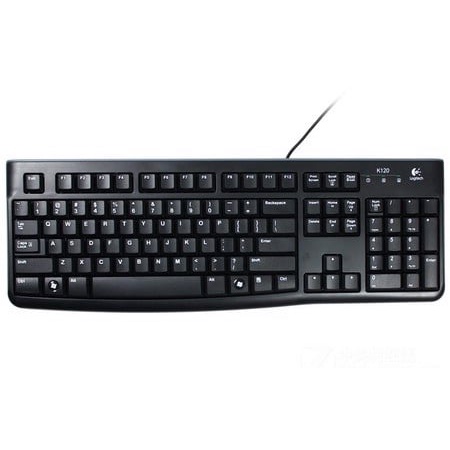 Bộ Bàn Phím Chuột Có Dây Logitech K120 + B100 - Hàng Chính Hãng Bảo Hành 12 tháng