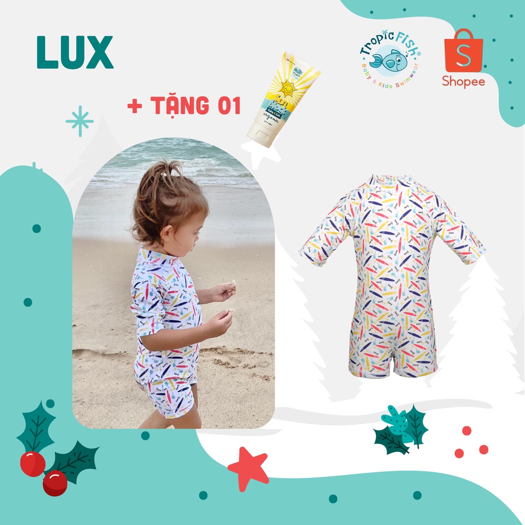 Đồ bơi chống nắng cao cấp cho bé Lux (Unisex Limited Edition) - TropicFish Baby Swimwear Lux (Unisex Limited Edition)