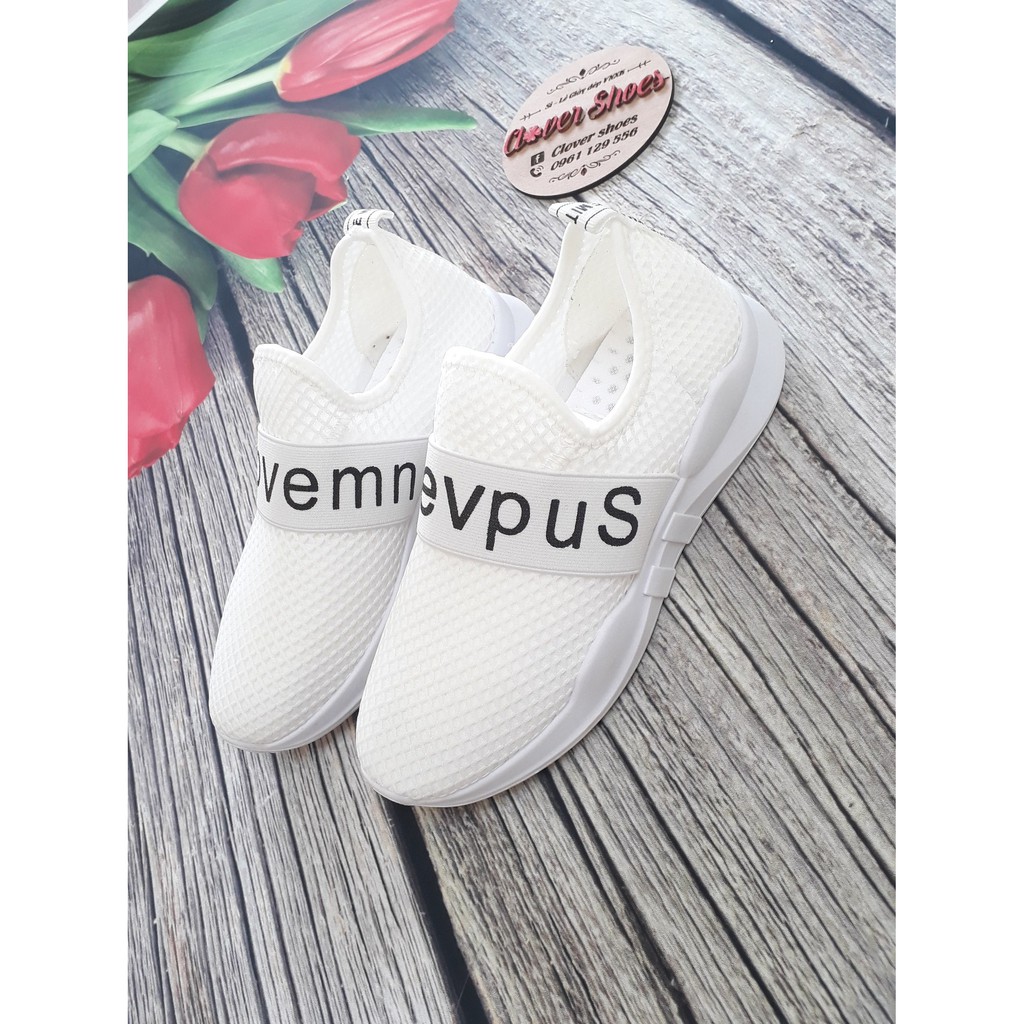 Giày slipon thể thao TQXK đế dẻo siêu êm mềm nhẹ - G019