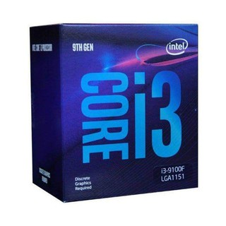 [Hàng tháo máy] CPU Intel Core i3-9100F (3.6Ghz, 4 nhân 4 luồng, 6MB Cache, 65W) - Socket Intel LGA 1151-v2