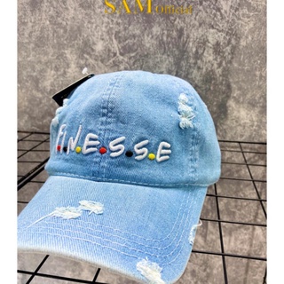 Nón Jean Thời Trang ❤️Freeship❤️ Nón Jean Thêu Chữ FINESSE