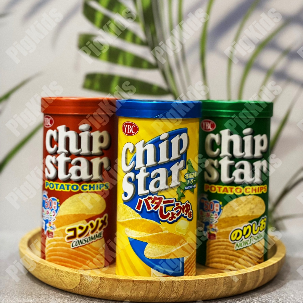 Bánh snack khoai tây chiên Chip Star YBC 50gr