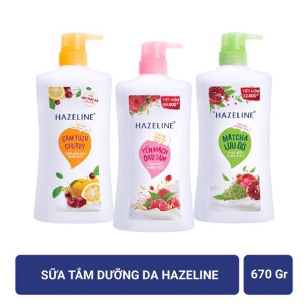 SỮA TẮM Hazeline 670g