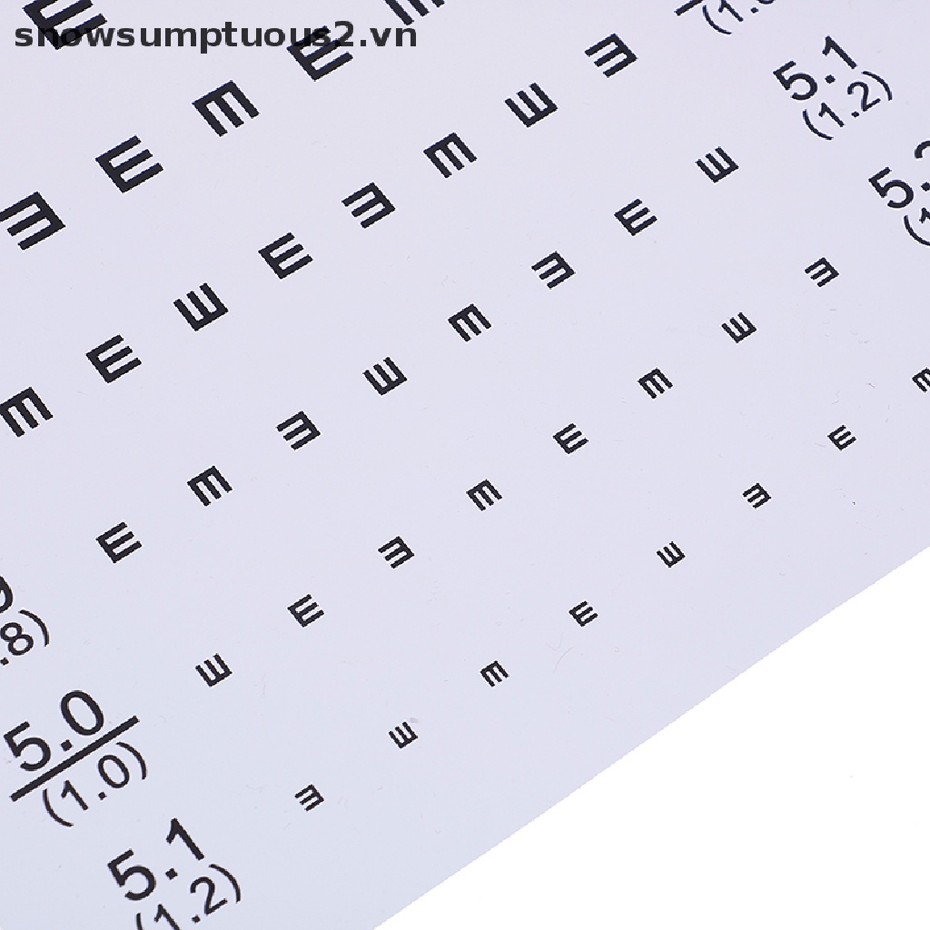 [Hàng mới về] Bảng kiểm tra bảng phấn mắt gắn tường chống nước cho bệnh viện