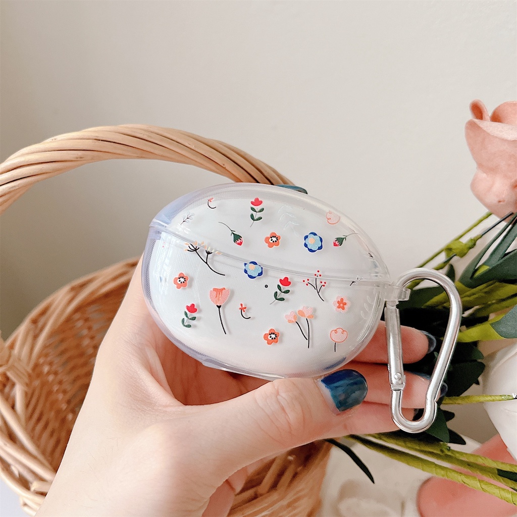 Vỏ Bảo Vệ Hộp Sạc Tai Nghe Không Dây OPPO Enco Air 2 Pro TWS Bằng TPU Mềm Trong Suốt