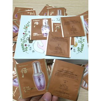 Combo 10 Sample Kem Lót Tái Sinh Whoo Cheongidan Double Radiant Base 1ml | BigBuy360 - bigbuy360.vn