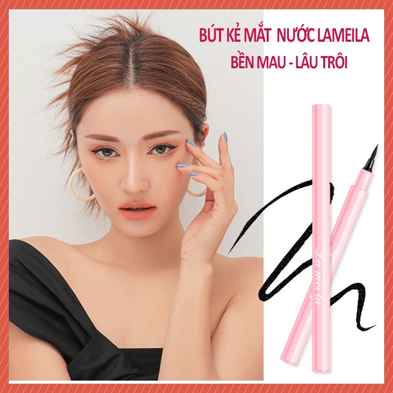 Bút kẻ mắt nước Lameila VỎ HỒNG  không nhòe, lâu trôi , hàng chính hãng nội địa Trung. LYSHOP A42