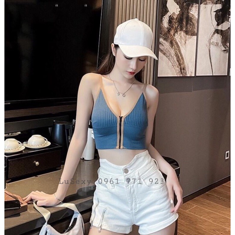 ÁO TẬP GYM YOGA ĐẸP GIÁ RẺ, Áo croptop 2 dây đẹp mặc trong vest blaze màu đen, trắng, da, nâu, xanh, xám, hồng