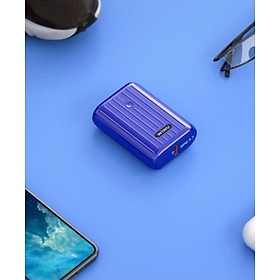 Pin Sạc Wiwu JC-08 Powertank 10000mAh Mini Powerbank Pin Dự Phòng Hỗ Trợ Sạc Nhanh - Hàng Chính Hãng - Đen