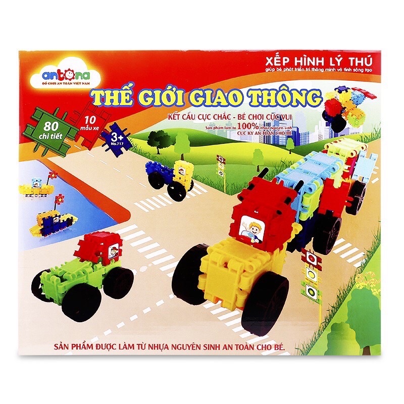 Xếp hình phương tiện giao thông Antona