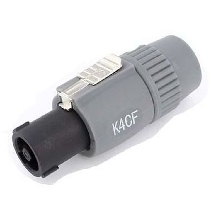 Jack loa speakon xám K4CF