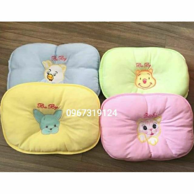 Gối lõm 100% cotton - baby Hằng Trang