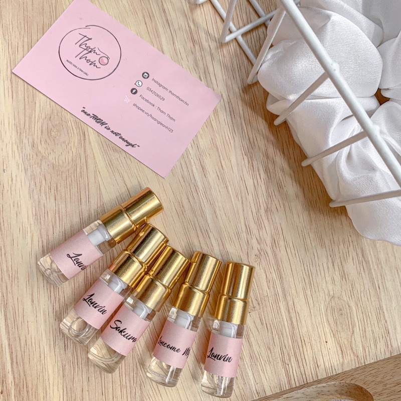 Nước hoa TIÊU CHUẨN mini