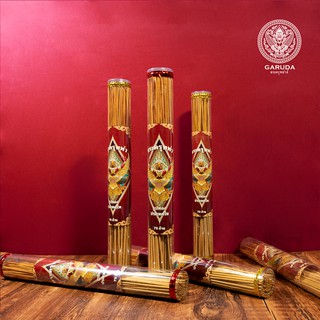 [HÀNG CHÍNH HÃNG] Nhang Thần Tài Thái Lan Garuda Có Tàn Hương Cuộn Hình Đồng Xu Ánh Vàng Mùi Hương Dễ Chịu Không Độc Hại