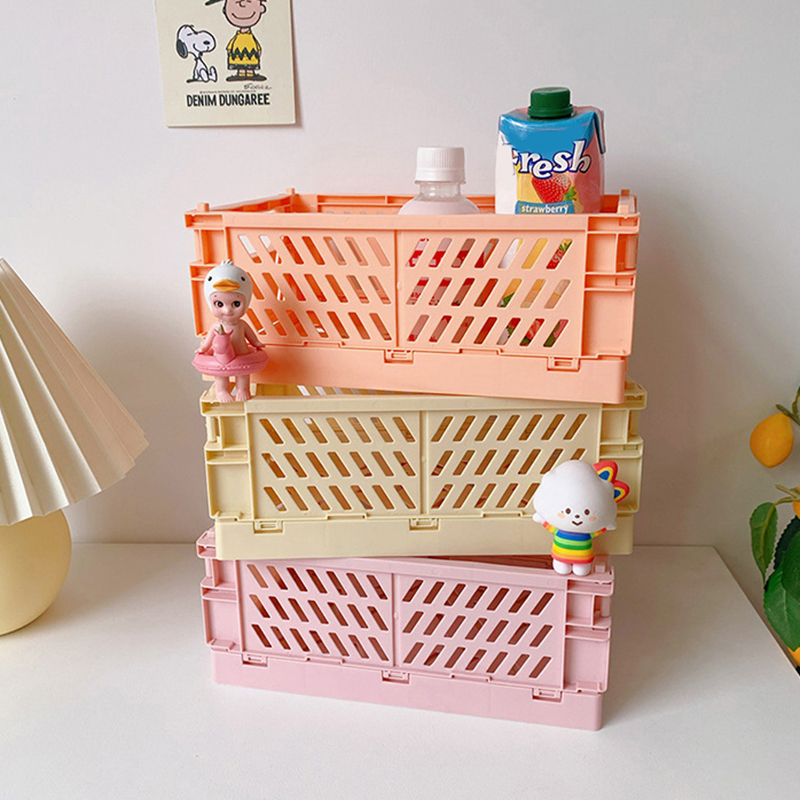 Rổ Nhựa Đựng Đồ Đa Năng Dạng Gập Tiện Dụng