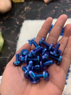 Ốc titan gr5 6ly răng nhiễn